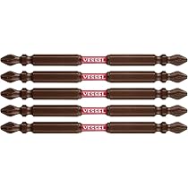 ベッセル(VESSEL) 両頭 トーション ビット +2×3.5×110mm 10本組 硬度：H(高硬度) AT14 ZP Amazon | 【Amazon.co.jp 限定】ベッセル(VESSEL) 両頭 トーション